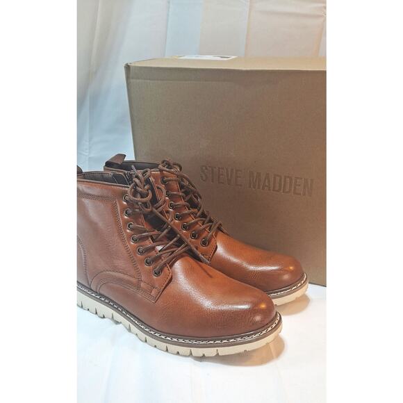 Chukka Lace-up Boots, by Steve Madden, Men's size 8.5 - Picture 4 of 8